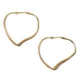 Vintage And Estate Jewelry Pre-Owned 18K Yellow Gold Tiffany & Co Elsa Peretti Earrings