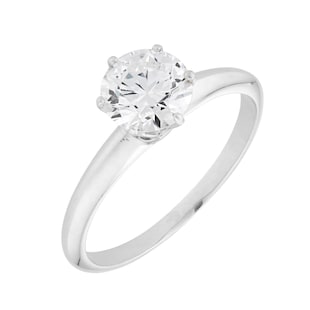 Pre-Owned Tiffany & Co. 900 Platinum Tiffany & Co. Solitaire Diamond Ring