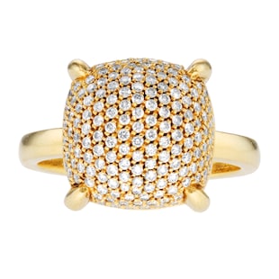 Pre-Owned Tiffany & Co. 18ct Yellow Gold Tiffany & Co. Sugar Stack Diamond Ring