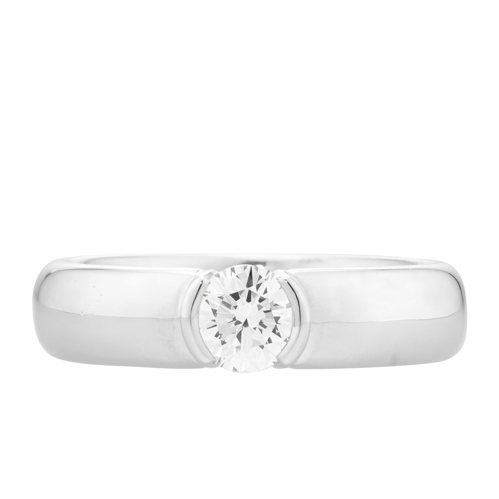 Platinum Tiffany & Co. Diamond Ring image