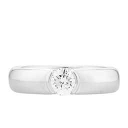 21140049 - Platinum Tiffany 
Co. Diamond Ring
