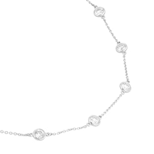 Pre-Owned Tiffany & Co. Platinum Elsa Peretti for Tiffany & Co. Diamonds by the Yard Necklace