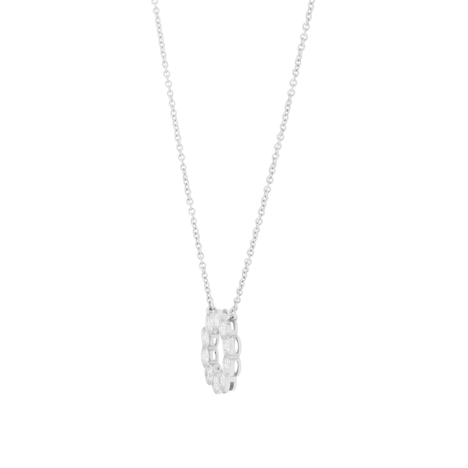 Pre-Owned Tiffany & Co Platinum 0.70ct Diamond Necklace Pre-Owned Tiffany & Co Platinum 0.70ct Diamond Necklace