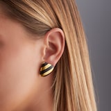 Pre-Owned Tiffany & Co 18ct Yellow Gold Vintage Jade Earrings