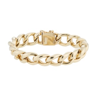 Pre-Owned Tiffany & Co 14ct Yellow Gold Vintage Bracelet - Size 7.5 Pre-Owned Tiffany & Co 14ct Yellow Gold Vintage Bracelet - Size 7.5