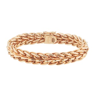 Pre-Owned Tiffany & Co 18ct Rose Gold Vintage Bracelet - Size 7.5 Pre-Owned Tiffany & Co 18ct Rose Gold Vintage Bracelet - Size 7.5