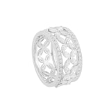 Pre-Owned Tiffany & Co Platinum Victoria Diamond Band - Ring Size 6.5