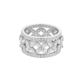 Pre-Owned Tiffany & Co Platinum 2.59ct Marquise & Round Diamond Ring - Ring Size 5.75