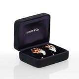 Pre-Owned Tiffany & Co Platinum & 18ct Yellow Gold Schlumberger 1.00ct Diamonds Earrings
