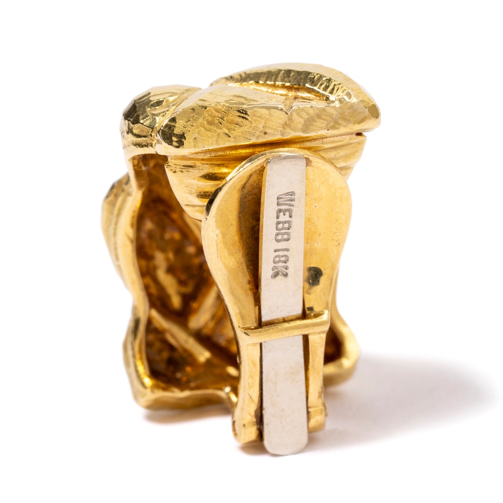 Vintage And Estate Jewelry Vintage 18K Yellow Gold David Webb Earrings