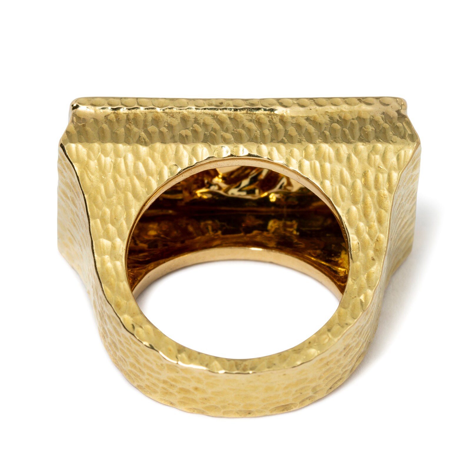 Vintage And Estate Jewelry Vintage 18K Yellow Gold David Webb Ring - Size 5.25
