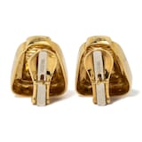 Vintage And Estate Jewelry Sophisticated 18K Yellow Gold David Webb Vintage Earrings