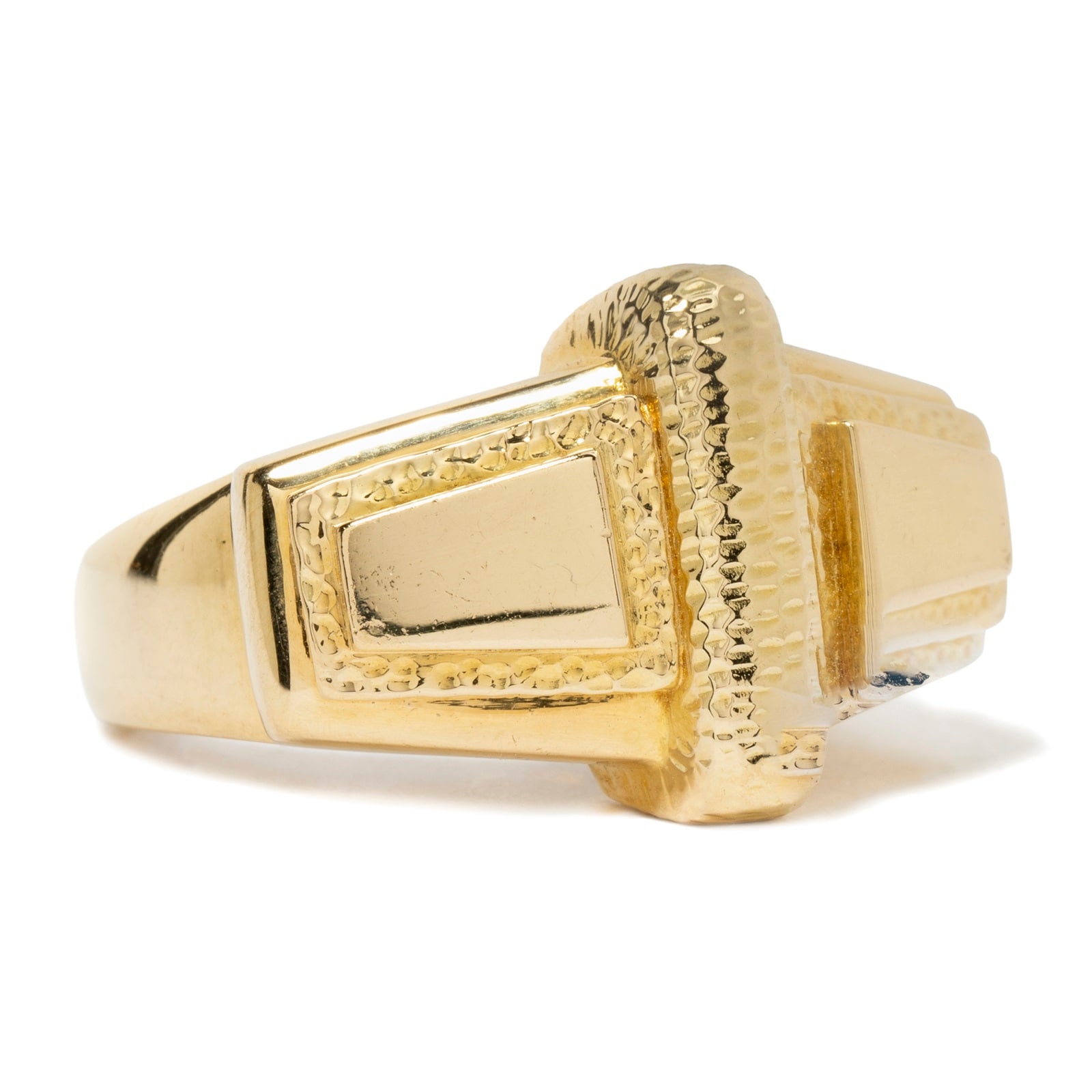 Vintage And Estate Jewelry 18K Yellow Gold David Webb Vintage Ring - Size 6.5