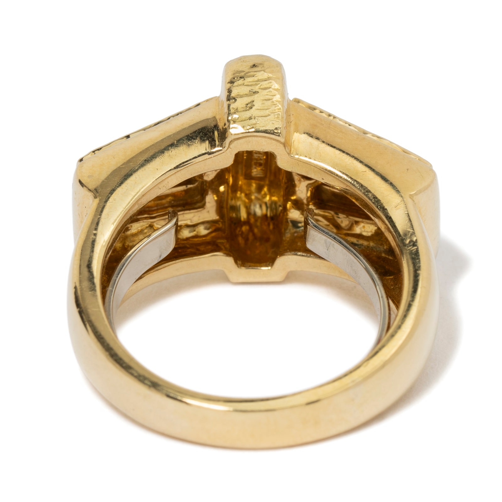 Vintage And Estate Jewelry 18K Yellow Gold David Webb Vintage Ring - Size 6.5