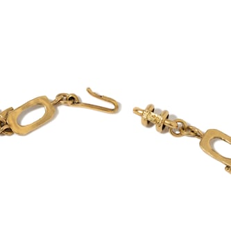 Vintage And Estate Jewelry 18K Yellow Gold Vintage Necklace