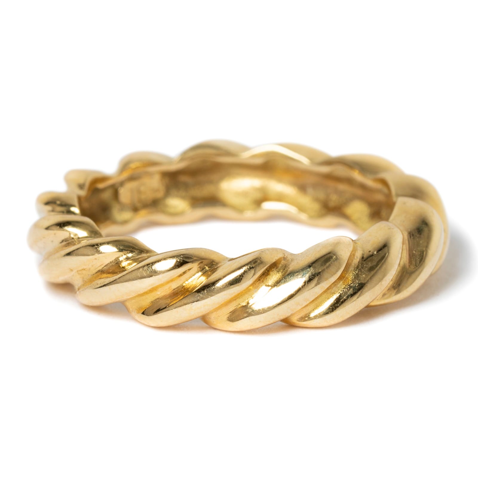 Vintage And Estate Jewelry 18K Yellow Gold Vintage Ring - Size 5.75