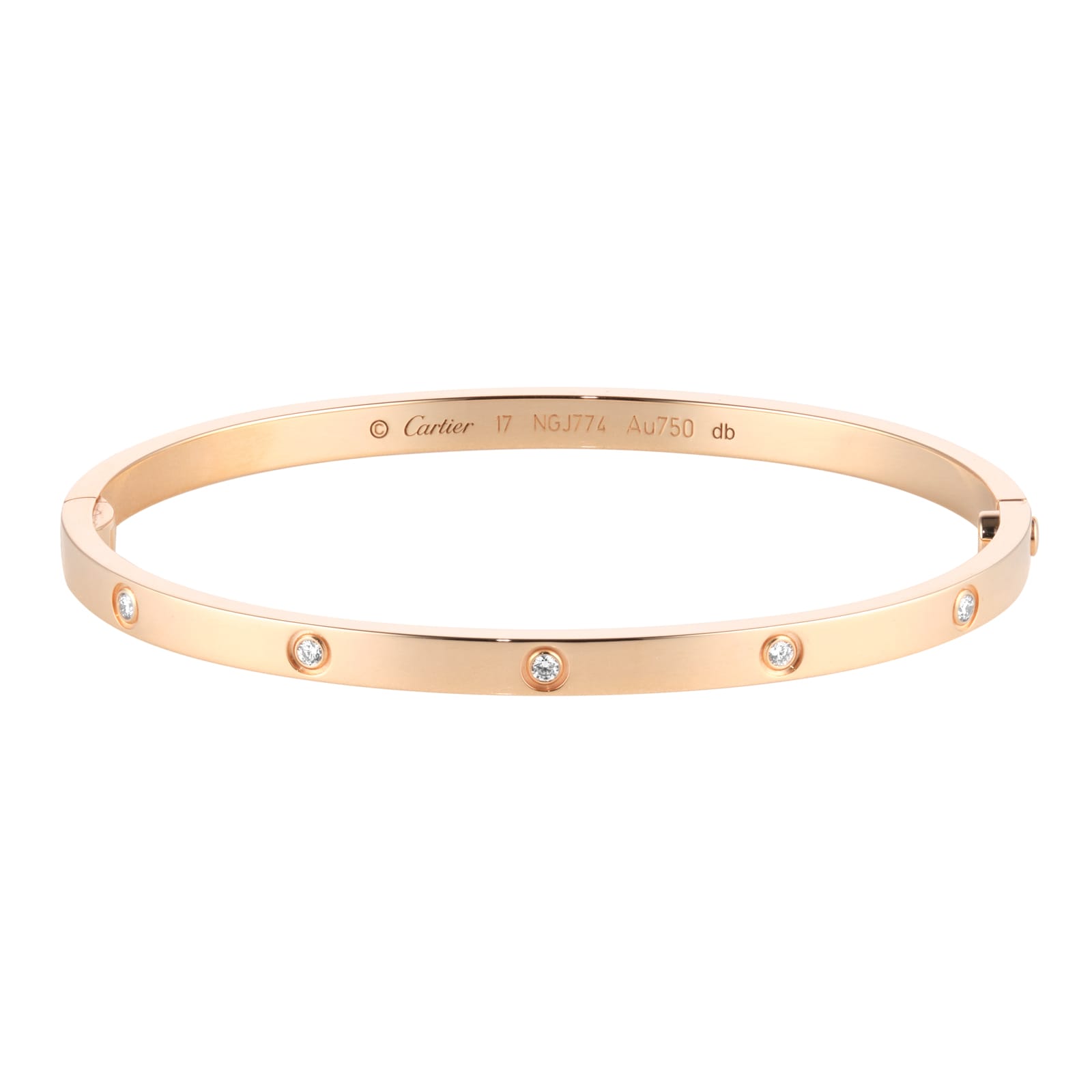 Love Bracelet B6047917 - Size 17 Love Bracelet B6047917 - Size 17