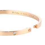 Pre-Owned Cartier Love Bracelet B6047917 - Size 17