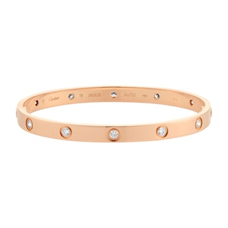 Pre-Owned Cartier Love Bracelet B6040619 - Size 19