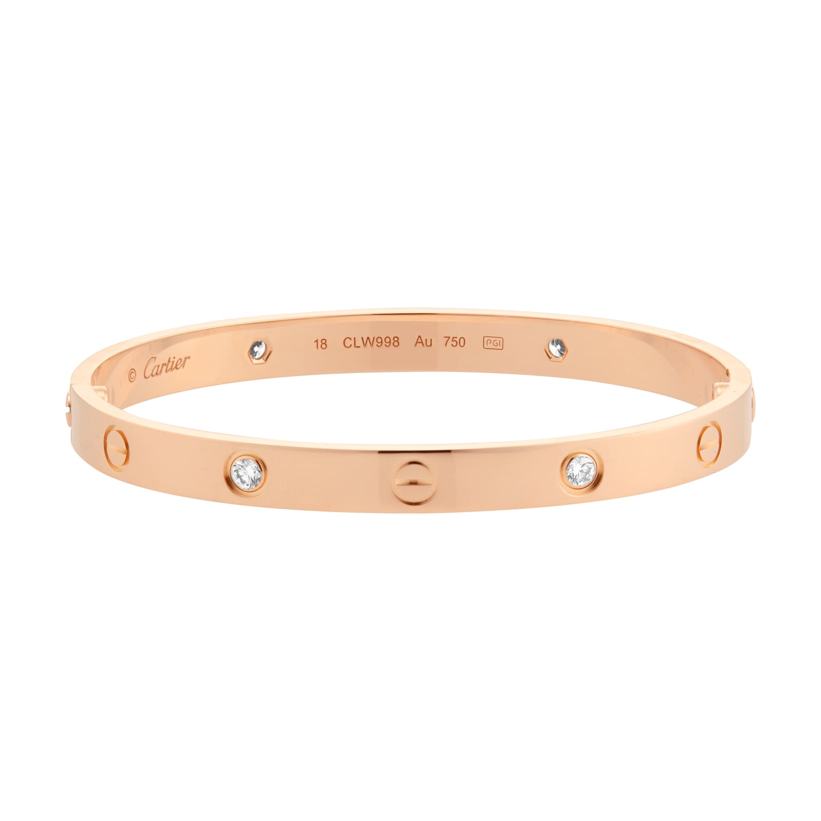 Love Bracelet B6036018 - Size 18