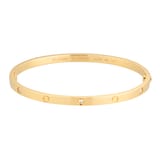 Pre-Owned Cartier Love 6 Diamond Bracelet Small Model B6047217 - Size 17