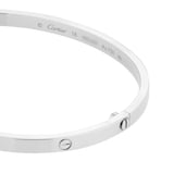 Pre-Owned Cartier Love Bracelet Small Model B6047418 - Size 18