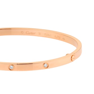 Pre-Owned Cartier Love Bracelet B6047918 - Size 18