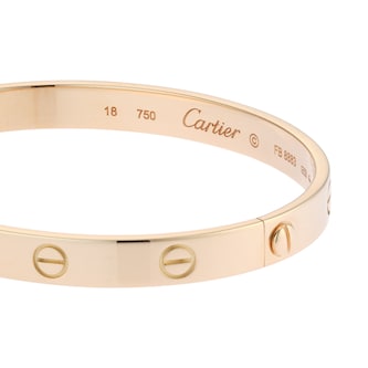 Pre-Owned Cartier Love Bracelet 60081965 - Size 18