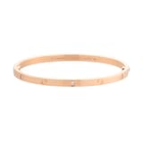 Pre-Owned Cartier Love 6 Diamond Bracelet Small Model B6047616 - Size 16