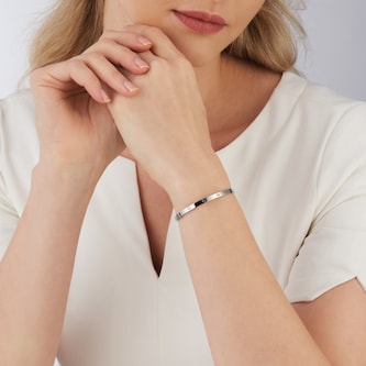 Pre-Owned Cartier Love 6 Diamond Bracelet Small Model B6047716 - Size 16