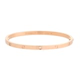 Pre-Owned Cartier Love 6 Diamond Bracelet Small Model B6047617 - Size 17