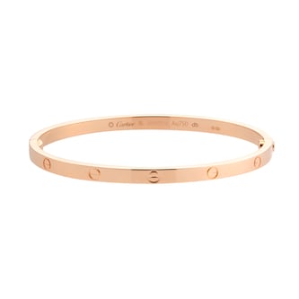 Pre-Owned Cartier Love Bracelet Small Model B6047316 - Size 16