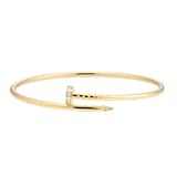 Pre-Owned Cartier Juste Un Clou Diamond Bracelet Small Model B6066117 - Size 17