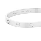 Pre-Owned Cartier Love Bracelet Classic Model B6035417 - Size 17