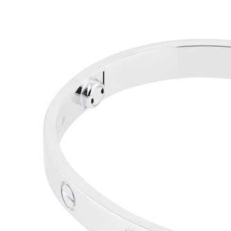 Pre-Owned Cartier Love Bracelet Classic Model B6035417 - Size 17