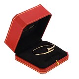 Pre-Owned Cartier Juste Un Clou Classic Model Paved Diamonds B6048619 - Size 19