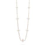 Paul Morelli 18k Yellow Gold Akoya Pearl Sequence Necklace 18"