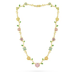Paul Morelli 18k Yellow Gold 1.29cttw Diamond and Multistone Wild Child Necklace 17"