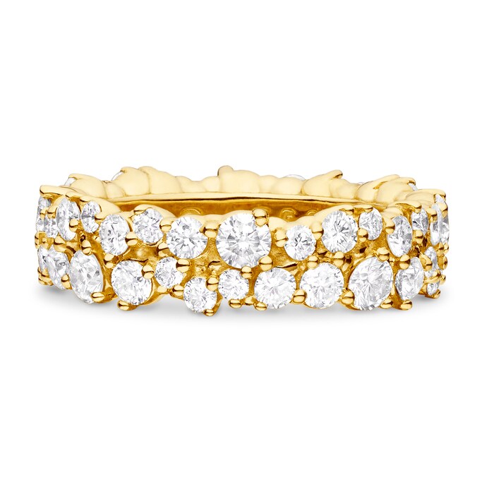 Paul Morelli 18k Yellow Gold 2.46cttw Diamond 6mm Medium Confetti Band