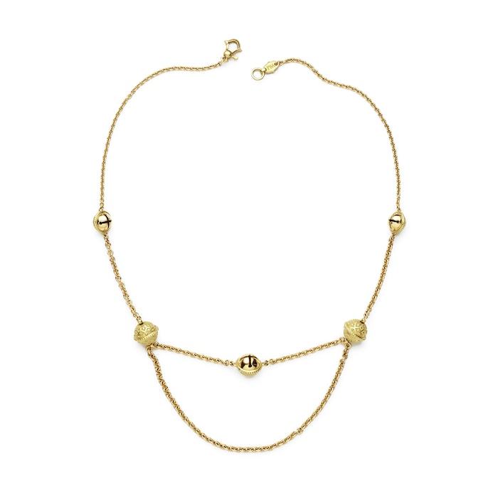 Paul Morelli 18k Yellow Gold Meditation Bell Necklace