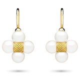 Paul Morelli 18k Yellow Gold Sequence Pearl Drop Earrings
