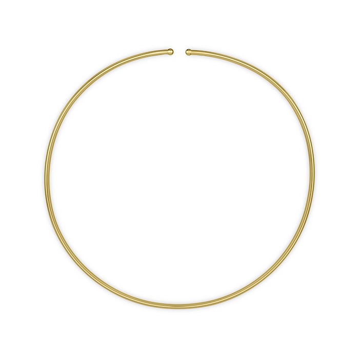 Paul Morelli 18k Yellow Gold Flexible Collar Necklace 2.5mm