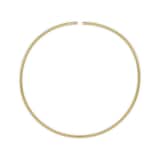 Paul Morelli 18k Yellow Gold Flexible Collar Necklace 2.5mm