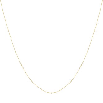 Paul Morelli 18k Yellow Gold 2.25cttw Marquise and Round Diamond Spinner Necklace 18" Paul Morelli 18k Yellow Gold 2.25cttw Marquise and Round Diamond Spinner Necklace 18"