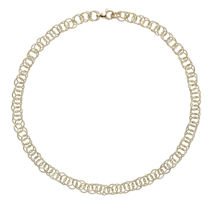 Buccellati 18k Yellow Gold Hawaii Small Circle Necklace 16"