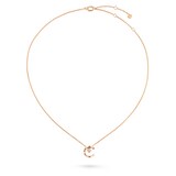 Chanel 18k Beige Gold 0.16cttw Diamond Coco Crush Necklace