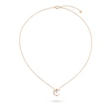 Chanel Jewelry 18k Beige Gold 0.16cttw Diamond Coco Crush Necklace 19"