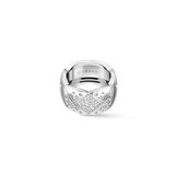 Chanel Jewelry 18k White Gold 0.46cttw Diamond Coco Crush Large Band Size 6.25