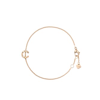 Chanel Jewelry 18k Beige Gold Coco Crush 'C' Chain Bracelet Chanel Jewelry 18k Beige Gold Coco Crush 'C' Chain Bracelet