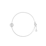 Chanel Jewelry 18k White Gold 0.03cttw Diamond Coco Crush 'O' Chain Bracelet